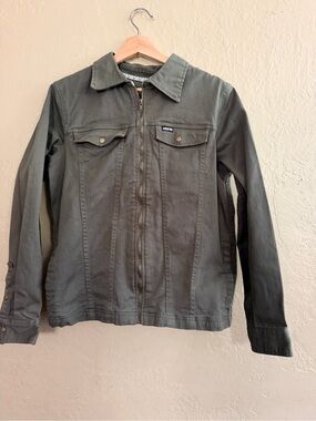 Tony Hawk Olive Utility Zip-Front Bomber Jacket
